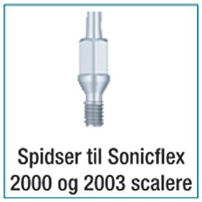 Scalerspidser til Kavo Sonicflex 2000 og 2003