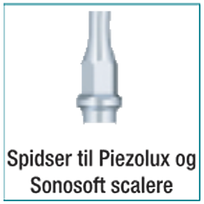 Scalerspidser til Kavo SonoSoft og Kavo Piezolux