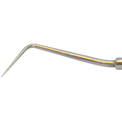 Sonde/Pochemler Holst nr. 2, Dobbeltendet. Rustfrit stl. BG Mini greb. Markering 3-5-7-10 mm