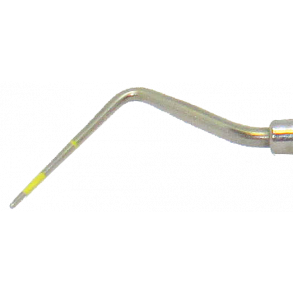 Sonde/Pochemler Holst nr. 2, Dobbeltendet. Rustfrit stl. BG Mini greb. Gule markeringer 2-5-10 mm