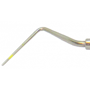 Sonde/Pochemler, Dobbeltendet. Rustfrit stl. BG Mini greb. Gule Markeringer 3-5-10 mm