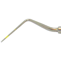 Pochemler QGB-serie, Enkeltendet. Rustfrit stl. BG Mini greb. Gul markering 3-5-10 mm