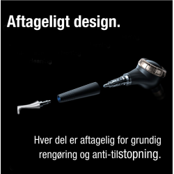 Woodpecker luftpolerer AP-H Plus. Pulverpolering. Inkl. 2 hndstykker. Kavo eller Sirona tilslutning