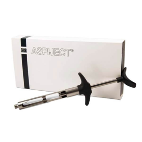 Aspiject. Selvaspirerende sprjte. Rustfrit stl