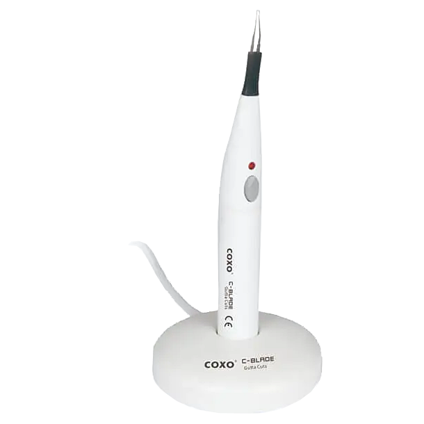 COXO C-Blade Gutta Cutter. Inkl. 4 autoklaverbare og gjenbrukbare spisser.
