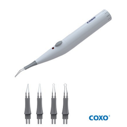 COXO C-Blade Gutta Cutter. Inkl. 4 autoklaverbare og gjenbrukbare spisser.