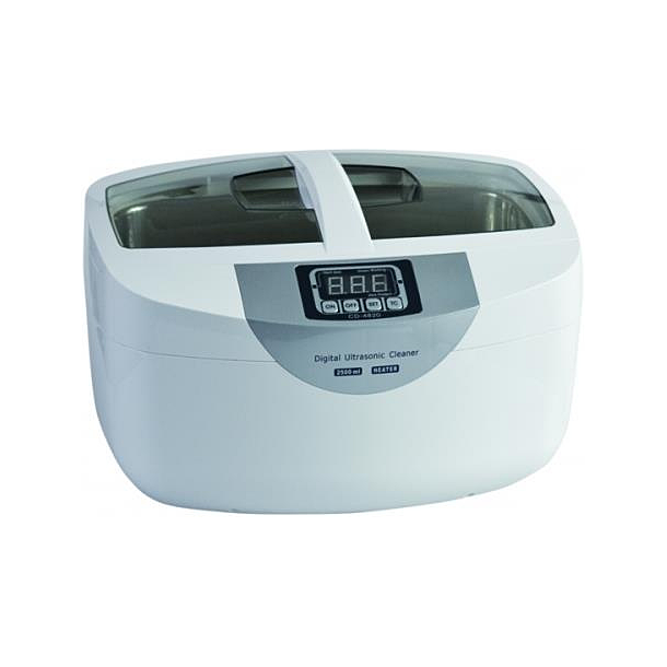 Coxo CD 4820 ultralydsrenser, kapacitet 2,5 l. Med timer og kar i rustfrit stl.