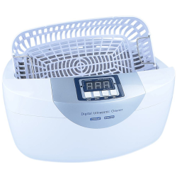 Coxo CD 4820 ultralydsrenser, kapacitet 2,5 l. Med timer og kar i rustfrit stl.
