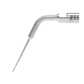 Woodpecker Spids E5 til EMS- og Woodpecker scalere. Til fjernelse af cement fra rodkrodkanalen