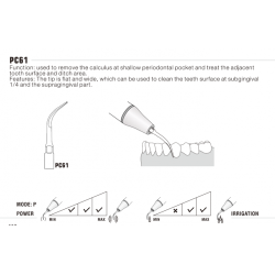 Woodpecker Scalerspids PC61 (202) til Kavo Piezoled