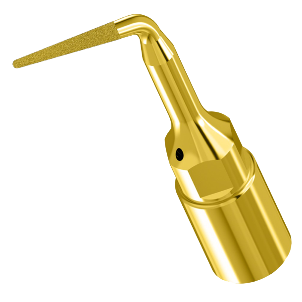 Woodpecker ultralydsspiss UP4. Diamantbelagt (40 &mu;m) instrument til roddebridement og rodplanering.