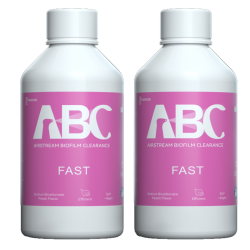 Woodpecker originalt FAST 65um natriumbicarbonat supragingival pulver til luftpolering. 4x300 gram