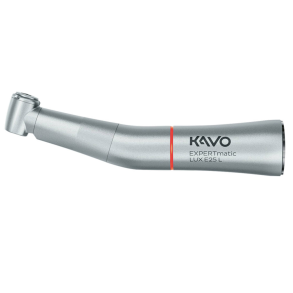 Kavo EXPERTmatic Oppgearingsvinkelstykke E25L 1:5 med lys. Trykknapp. Rd ring