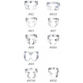 Hygenic Kofferdamklammer uden vinger