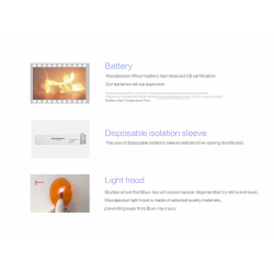 Woodpecker hrdelampe iLED Plus. Kraftig lysintensitet. Hrdning p 1 sekund. Bredt hrdespektrum