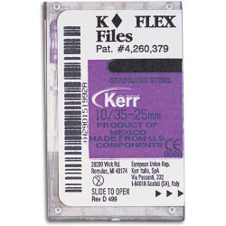 Sybron K-Flex files. 21 mm