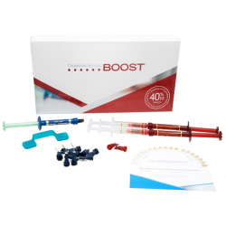 Opalescence Boost PF med OpalDam. Klinikblegning. 40%. Intro kit