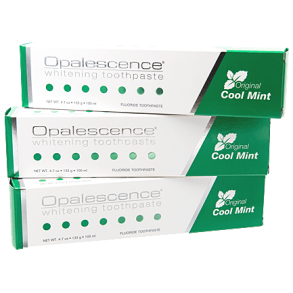 Ultradent Opalescence White tandpasta til blegede tnder. Cool Mint med fluor