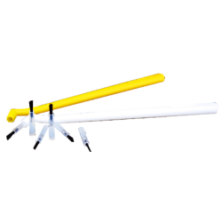 Sorte pensler. 100 stks. til penselhndtag