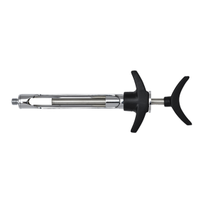 Selvaspirerende spr�yte. Til standard carpuler. 1,8cc. Rostfri st�l