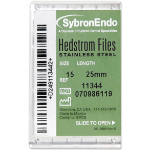 Sybron Hedstrm files. 21 mm