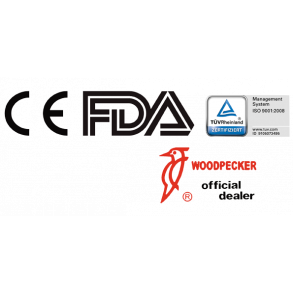 Woodpecker U-LIGHT h�rdelampe. Opbygget i aluminium. Bredspektret lys. Opgraderet fokuseret lysudgang