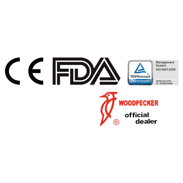 Woodpecker U-LIGHT h�rdelampe. Opbygget i aluminium. Bredspektret lys. Opgraderet fokuseret lysudgang