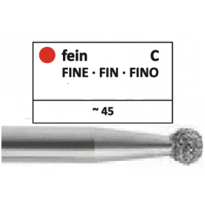 Diamantbor fine (rød ring) til RA vinkelstykke